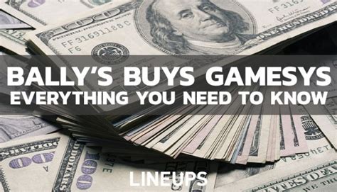 bally's acquires gamesys.